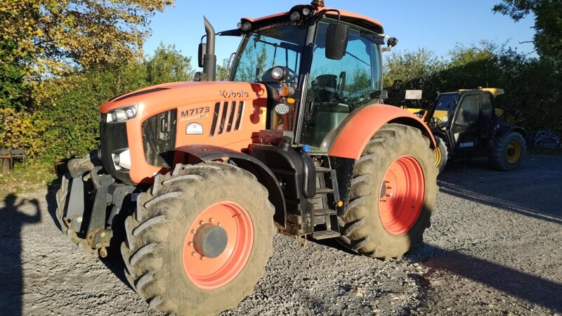 TRACTEUR KUBOTA M7173 PREMIUM KVT
