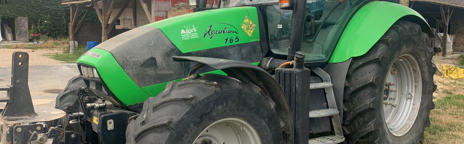 TRACTEUR DEUTZ AGROTRON 165