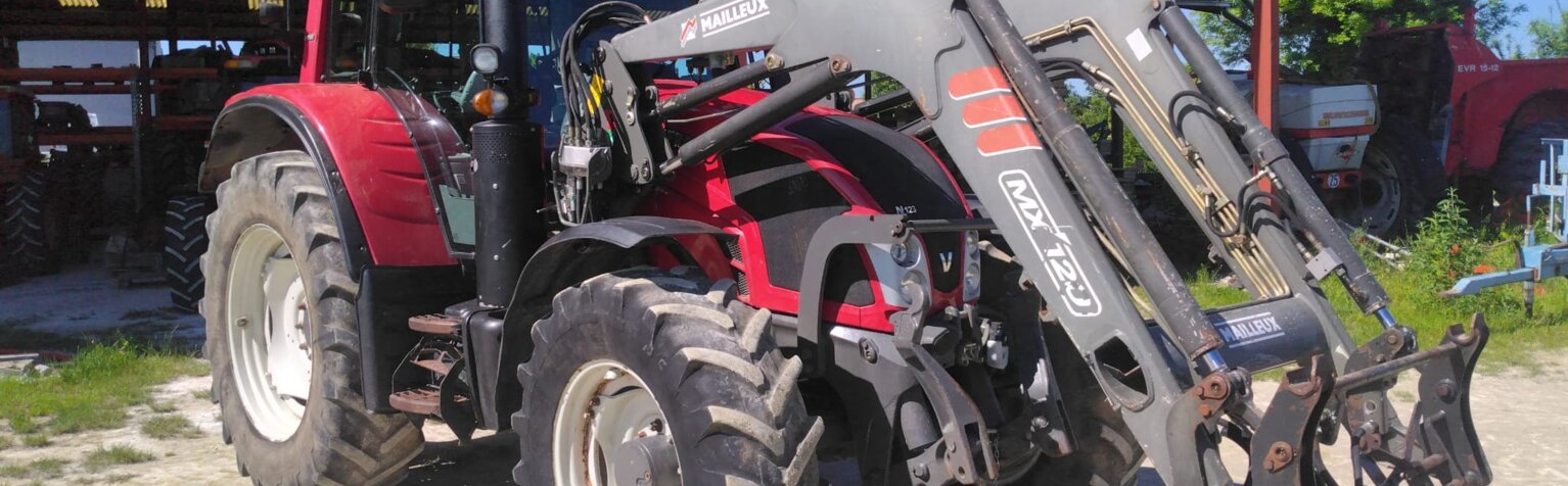 TRACTEUR VALTRA N123 VERSU