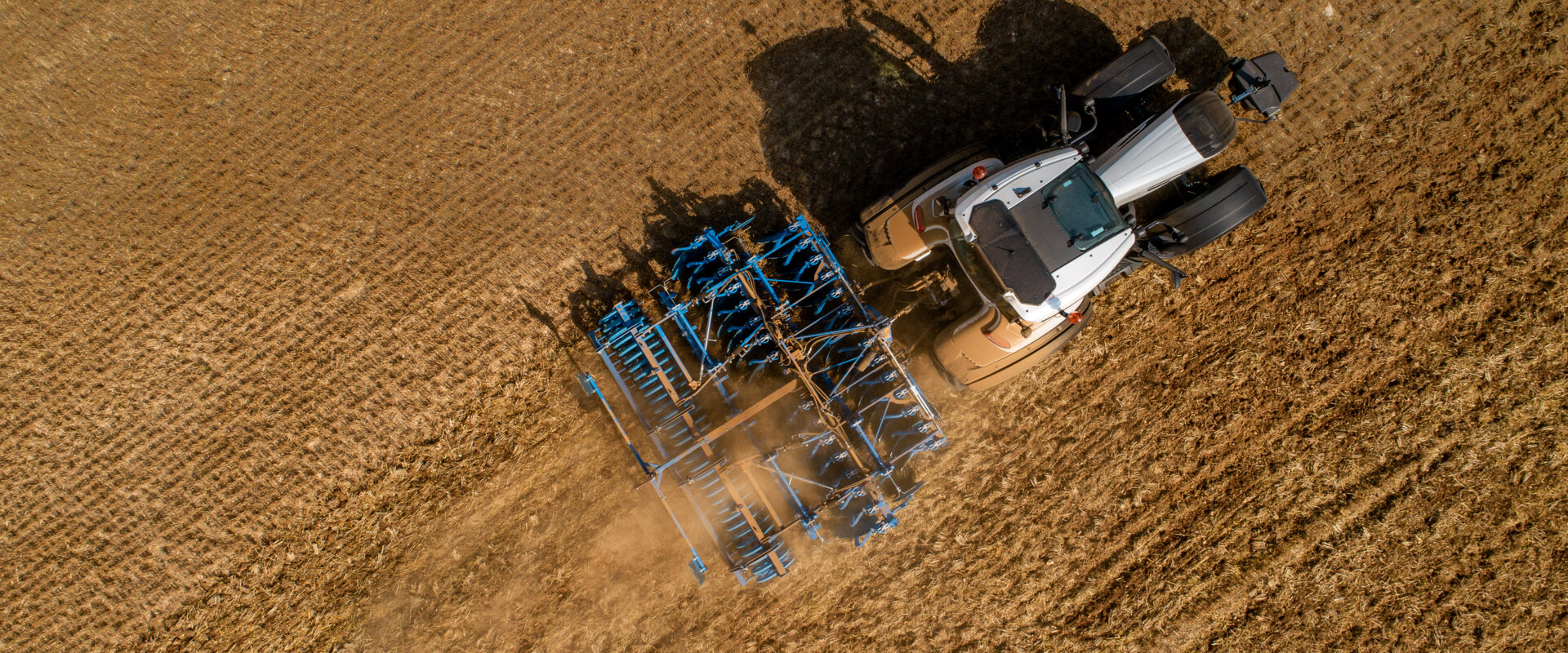 Mortier - Champs vu du ciel