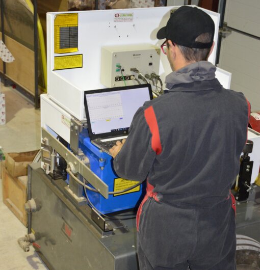 Mortier_Banc d'essai