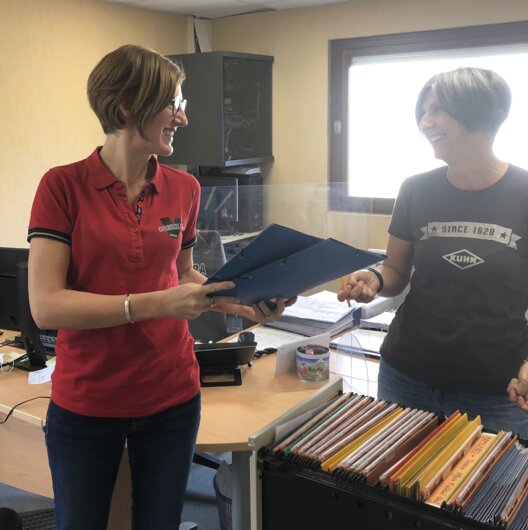 Géraldine et Marie-Pierre