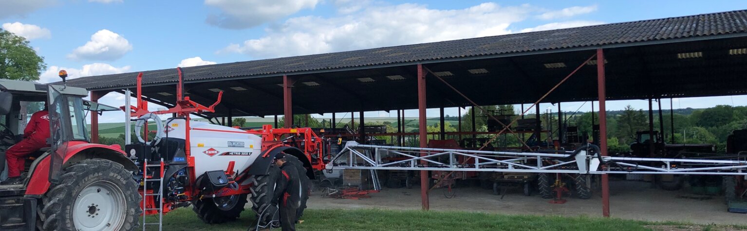 Mortier_Contrôle pulvérisation